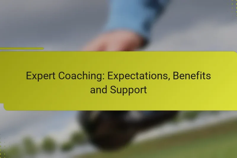 Experten-Coaching: Erwartungen, Vorteile und Unterstützung